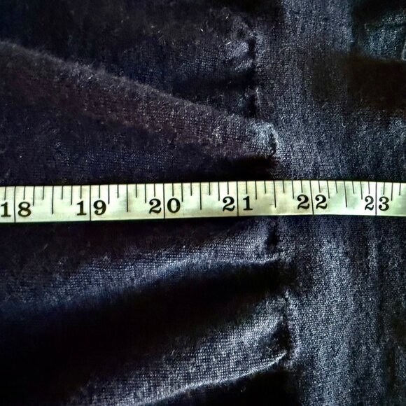 Brunello Cucinelli Mens Virgin Wool/Cashmere Knit Polo Navy Size 48 EU, 1350$RT - Picture 14 of 15